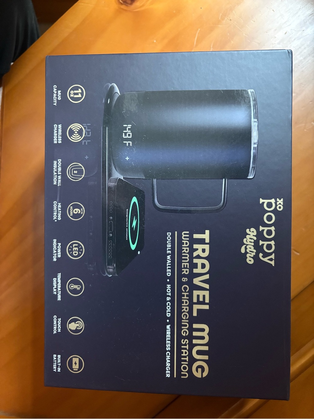 Travel mug warmer and charger